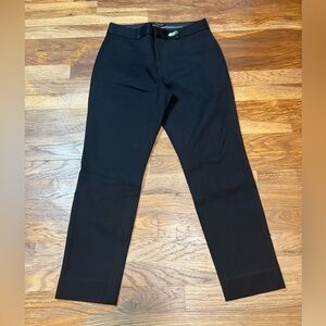 BANANA REPUBLIC black petite Sloan dress pants
